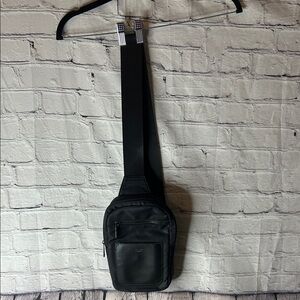 Tutilo crossbody bag sling back strap,black